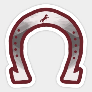 Horse Shoe Sticker